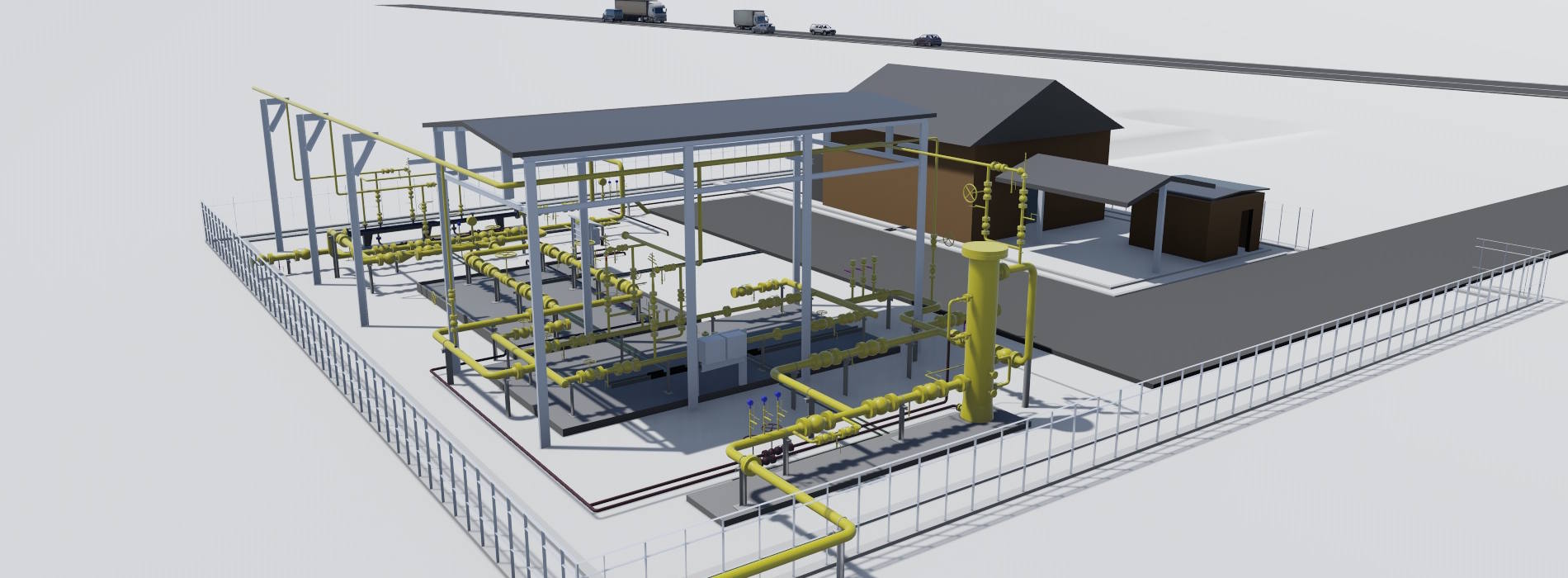 Gas Recieving Station